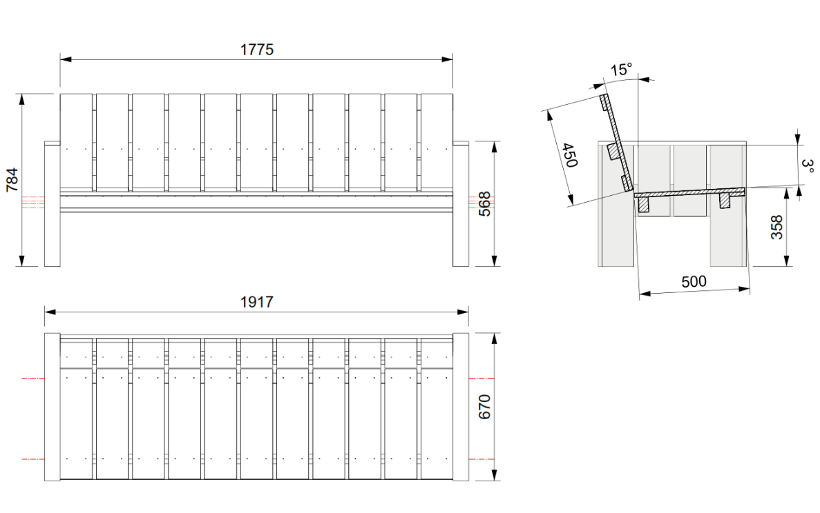 Bank - Jeugdhonk Jonkersland - Afbeelding 3